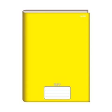 Imagem de Caderno de brochura Pequeno 96 folhas 140mm x 200mm JANDAIA, Amarelo