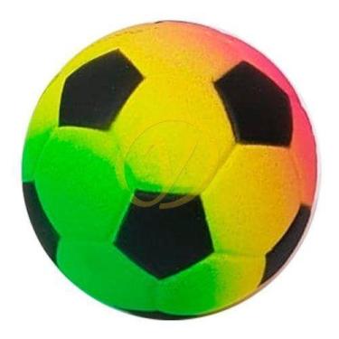 Imagem de Bola Borracha Maciça Futebol Para Cães Tamanho P - W pet