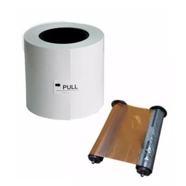 Imagem de Papel E Ribbon Impressora Hiti P510 k 330 Fotos 10x15 - Hiti Milponto