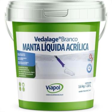 Imagem de Manta Liquida Vedalage Viapol 3,6Kg Galao V0217893