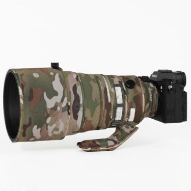 Imagem de CHASING BIRDS Revestimento de lente impermeável camuflado para Sigma 200 mm DG OS Sports Capa protetora de lente à prova de chuva (deserto)