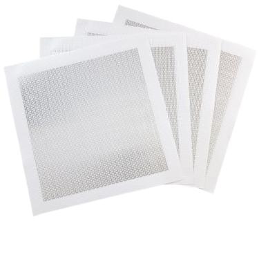 Imagem de Kit de remendo de reparo de drywall de 30,5 x 30,5 cm, kit de remendo de parede seca de malha autoadesiva resistente para grandes furos em reparo de parede e teto (30,5 x 30,5 cm-4 unidades)