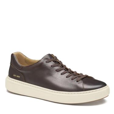 Imagem de Johnston & Murphy Tênis masculino Anders de renda aos dedos, Mogno de flor integral, 39