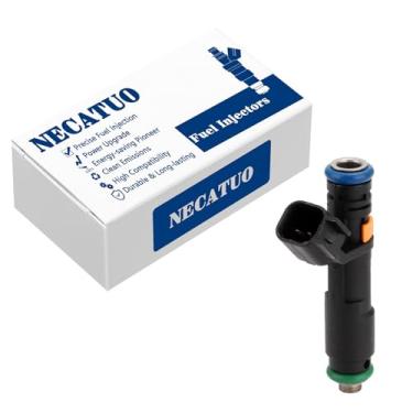 Imagem de Conjunto de 1 injetor de combustível - compatível com Chrysler 200 Dodge Dart Fiat 500X Jeep Cherokee Renegade Ram ProMaster City 2.0L 2.4L L4 - Substitui FJ1233 4593986AA 04593986AB