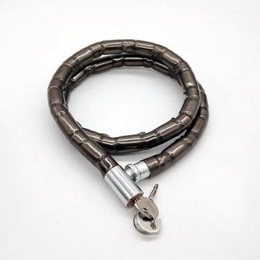 Imagem de Cadeado anti-roubo com dobradiça para pneu sobressalente de motocicleta