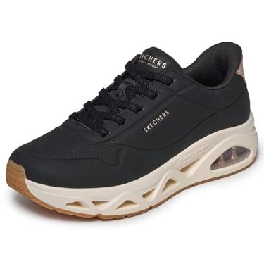 Imagem de Skechers Tênis feminino Uno Step-Glide on Air Hands Free Slip-ins, Preto, 37