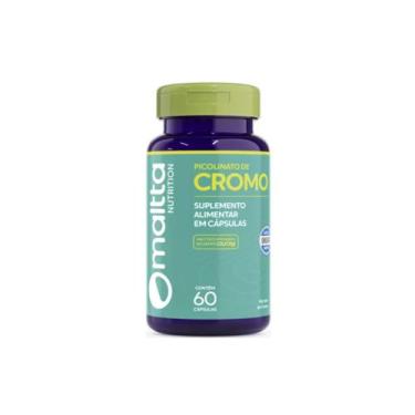 Imagem de Picolinato de Cromo 60 Cápsulas Maltta, Sem sabor