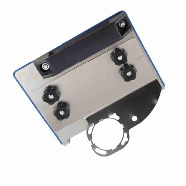 Imagem de Yunir Angle Grinder Tile Comb Chapter Racks Versátil de 45 ° Ferramenta de Inclinação para o Tipo 100 Ideal para Corte de Telha e Decoração Aço Inoxidável, Plástico, Plástico