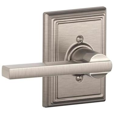 Imagem de SCHLAGE Maçaneta falsa F170LAT619ADD Latitude unilateral com acabamento decorativo