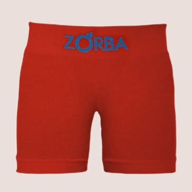 Imagem de Kit 6 Cueca Boxer Infantil Algodão Sem Costura Confortável - Zorba, Ve