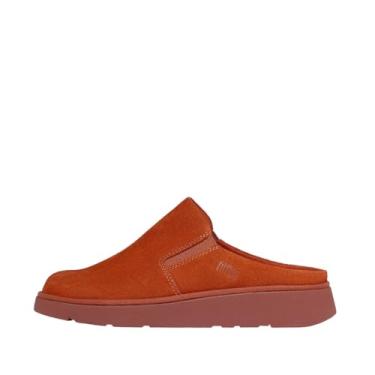 Imagem de FitFlop Mules femininas de camurça elástica Gen-ff, Terracota, 35