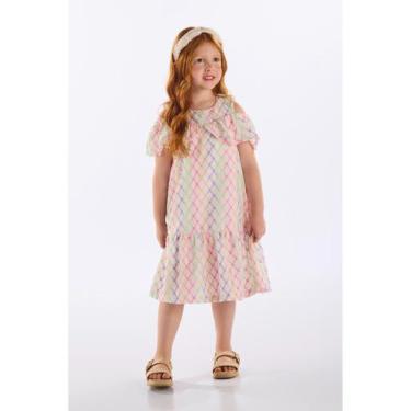 Imagem de Vestido Infantil em Laise com Babados Up Baby, 1