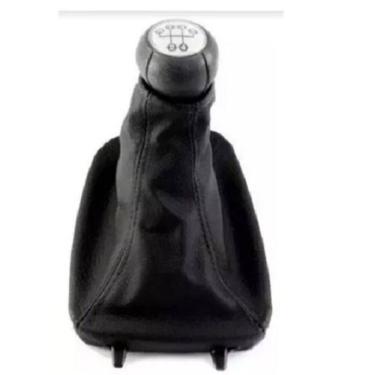 Imagem de Coifa Preta + Bola Câmbio Lente Prata Zafira 2008