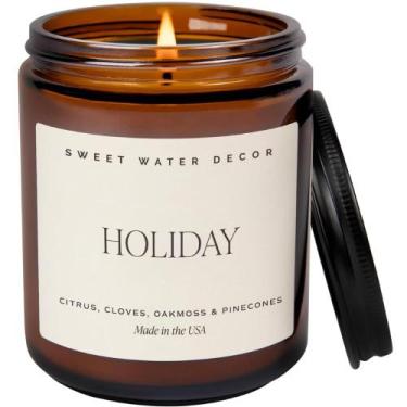 Imagem de Vela Sweet Water Decor Holiday Soy 255ml 40h Burn