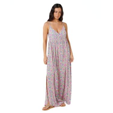 Imagem de Rip Curl Pacote de festa feminino maxi vestido de sol, rosa, M