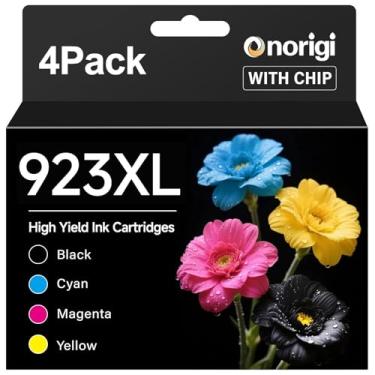 Imagem de Pacote de substituição de cartuchos de tinta 923 923XL para HP 923e 923 XL HP923XL HP923 para OfficeJet Pro 8120e 8125e 8130e 8135e 8138e 8139e 8120 8122 8124 8125 81300 8132 8134 8135 8138 8139 (COM