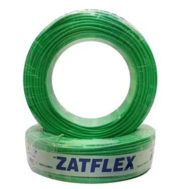 Imagem de Fio Cabo Elétrico Flex 10,0Mm 750V Vd Rolo 100Metros Zatflex - Zatflex
