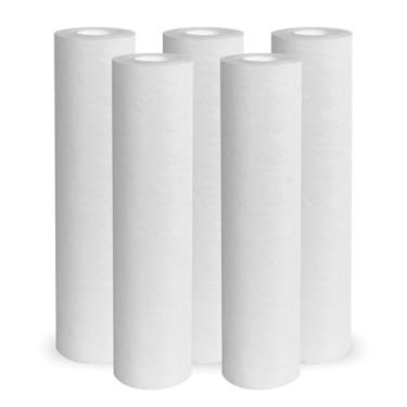 Imagem de 5 Refil Filtro Caixa D'água Cavalete Pp Liso 9 3/4 25 Micras