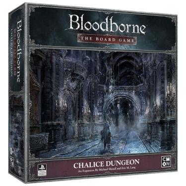 Imagem de Jogo de Estratégia Expansão Bloodborne The Board Game 1 a 4 Jogadores, Para Maiores de 12 Anos, CMON CMNBBE002, Preto