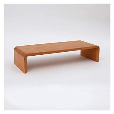 Imagem de SUNESA Suporte de impressão, suporte de impressora de mesa, suporte de impressora de monitor, elevador de PC, elevador de impressora, com organizador de mesa de madeira de armazenamento para mesa de