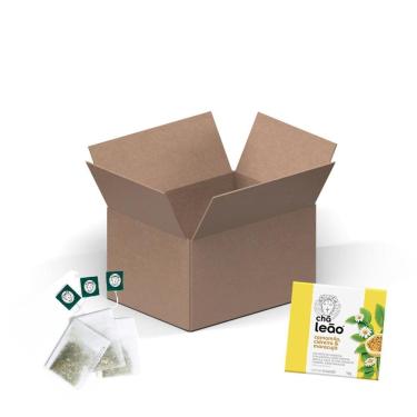 Imagem de Chá Leão Camomila Com Cidreira E Maracujá 10 Sachês Kit 12