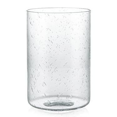 Imagem de Skelang Cúpula de vidro transparente, cúpula de luz sementada, abajur com encaixe de 3,8 cm, cúpula de substituição de cilindro para luz pendente, lustre, arandelas de parede, luzes de penteadeira