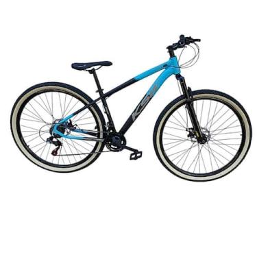 Imagem de Bicicleta Aro 29 Ksw Xlt 100 Pneu Faixa Amarelo 21 Velocidades Suspens