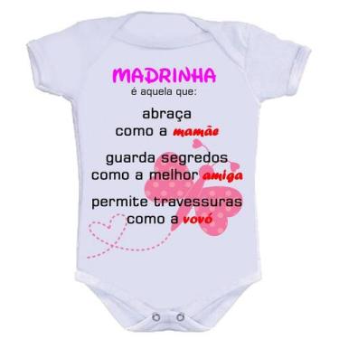 Imagem de Body Divertido - Definição de Madrinha - KALUNDU KIDS, M