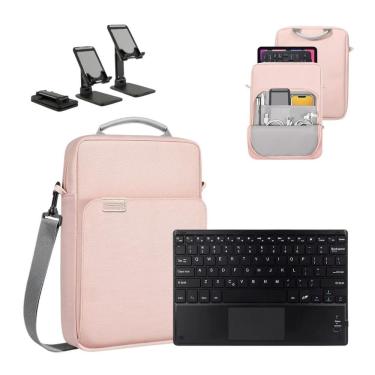 Imagem de Capa Bag + Suporte + Teclado Sem Fio Para Tablet S9 Fe+ X616
