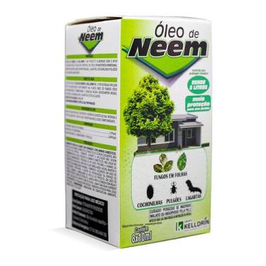Imagem de Óleo De Neem Agricultura Orgânica 8x10ml Repelente Natural Fungos Laga