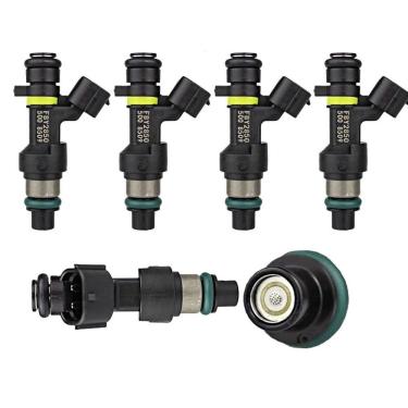 Imagem de Kit Jogo 4 Bicos Injetores Nissan Tiida Cube Versa Sentra