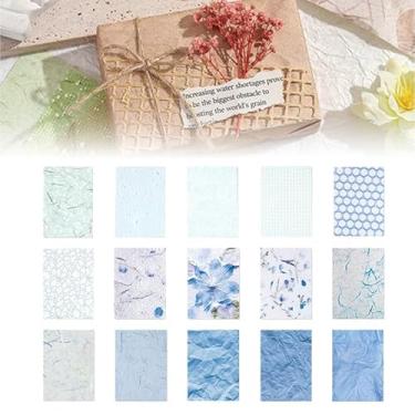 Imagem de Conjunto de papel decorativo com 15 peças de materiais de papelaria de padrão sortido para álbum de fotos, diário, scrapbooks, faça você mesmo, artesanato - A