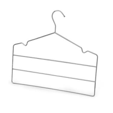 Imagem de Kit 10 Cabide Calça Triplo Premium