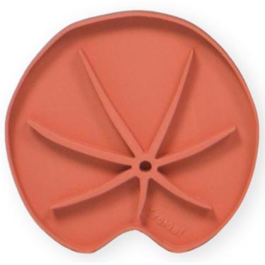 Imagem de Treleaf Lili Sausr – 25,4 cm Lily Pad Shaped Plant Saucer & Drip Tray – Bandeja decorativa de umidade e coletor de derramamento para plantas de interior – Design ecológico impresso em 3D - terracota