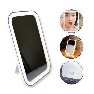 Imagem de Espelho Touch Luz Led 3 Intensidades Penteadeira Mesa Make