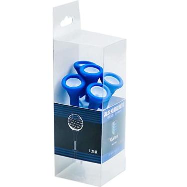 Imagem de Ferramentas Bater Clube Golfe Treinamento Acessórios de Golfe Suporte de Bola Acessórios Esportivos Treinamento Golfe (5 peças com pacote)