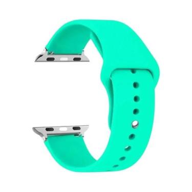 Imagem de Pulseira De Silicone Para Apple Watch 44mm 45mm 40mm 41mm 42-38mm, Bra