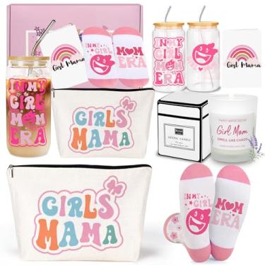 Imagem de Presentes de mãe para meninas, presentes de 5 peças para mães novas, pacote de cuidados após o bebê, essenciais para mamãe pela primeira vez, presente de gravidez para grávidas, presentes de