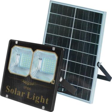 Imagem de Refletor De Led Solar Automático Externo Inteligente 40 W