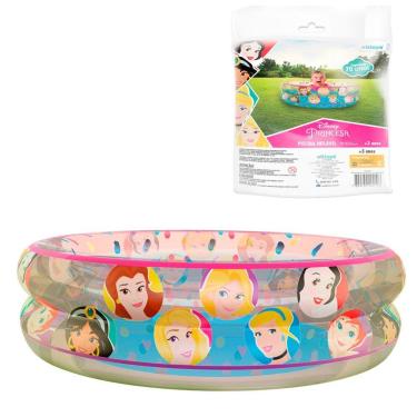 Imagem de Piscina Infantil Inflável Princesas 70 Litros + 50 Bolinhas