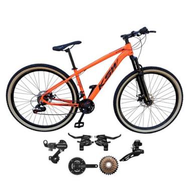 Imagem de Bicicleta Ksw Xlt Aro 29 21v Cambios Trocadores Pedivela Catraca SHIMA