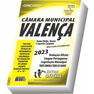 Imagem de Apostila Câmara De Valença - Rj - Parte Comum Aos Cargos - Curso ofici