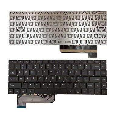 Imagem de Siakoocty Teclado de substituição US Layout para notebook Gateway GWTN141-10BL GWTN141-10BK GWTN141-10GR GWTN141-10RG 14.1 ultrafino MB3181017 XK-HS305