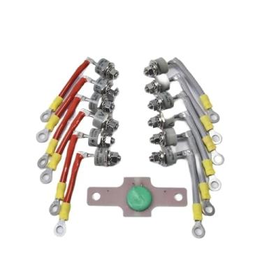 Imagem de FLKPIEGRH 1 peça de reposição Lsa49.1 retificador de ponte de diodo 6 diodos varistor placas gerador Lsa49 Sereise retificador para alternador (peças Lsa49.1)