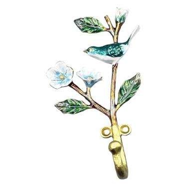 Imagem de Llazsybz Cabideiro Decorativo de Parede em Formato de Pássaro, Feito de Metal, Ideal para Pendurar Roupas, Toalhas E Bolsas, Estilo a