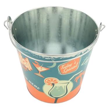 Imagem de Generic Balde de Gelo Portátil, Balde Refrigerador de Vinho para Bebidas de Uso Conveniente Multiuso Com Alça para Reunião Em Casa (Tipo 1)