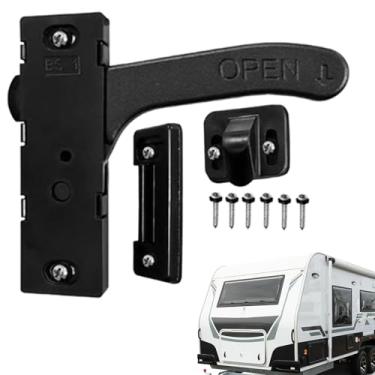 Imagem de de porta de tela de reboque - Peças de de escotilha de carga, maçaneta de porta de tela de RV à prova de intempéries para pátio, motorhome, banheiro, armário, trailer, van de carga ao ar