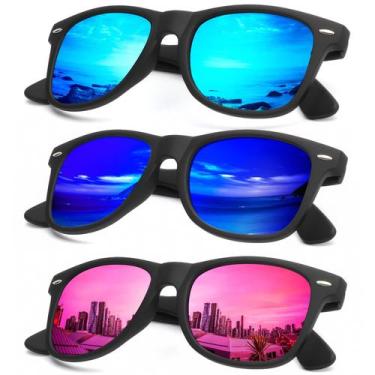 Imagem de Óculos de sol KALIYADI com acabamento fosco polarizado com bloqueio UV