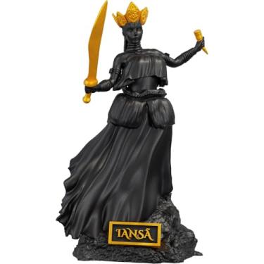 Imagem de Estátua Iansã Orixá Deusa dos Ventos - Umbanda Candomblé - Versão 2 (Cor Aurum Noctis)