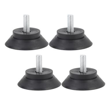 Imagem de Naroote 4 Unidades de Substituições de Ventosas Fortes de Borracha, Pés Borracha Com Parafuso, Ventosas Antiderrapantes, Fixação Parafusos, Prevenção Arranhões e Danos para Móveis